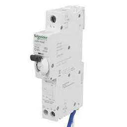 Electrical Lighting Schneider Acti9 45A 1P+N 1 Module C Curve 10kA 30mA Type A RCBO - Electrical Lighting Schneider Acti9 45A 1P+N 1 Module C Curve 10kA 30mA Type A RCBO