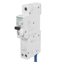Electrical Lighting Schneider Acti9 32A 1P+N 1 Module B Curve 10kA 30mA Type A RCBO - Electrical Lighting Schneider Acti9 32A 1P+N 1 Module B Curve 10kA 30mA Type A RCBO