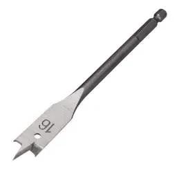 flat woodbit Milwaukee 16mm x 152mm Flat Wood Drill Bit - flat woodbit Milwaukee 16mm x 152mm Flat Wood Drill Bit