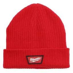 workwear Milwaukee Cuffed Beanie Hat Red - Workwear workwear Milwaukee Cuffed Beanie Hat Red Workwear
