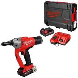 pliers and cutters Milwaukee M18ONEFPRT-202X 18V FUEL™ ONE-KEY™ Rivet Tool with 2 x 2.0Ah Batteries - pliers and cutters Milwaukee M18ONEFPRT-202X 18V FUEL™ ONE-KEY™ Rivet Tool with 2 x 2.0Ah Batteries