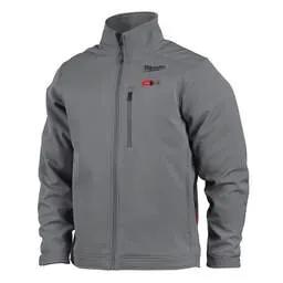 workwear Milwaukee M12HJGREY5-0 Large Heated Toughshell Jacket Grey - Workwear workwear Milwaukee M12HJGREY5-0 Large Heated Toughshell Jacket Grey Workwear