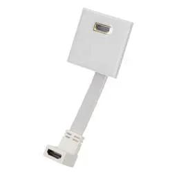 mk logic MK Logic Plus HDMI Euro Module White - Electrical mk logic MK Logic Plus HDMI Euro Module White Electrical