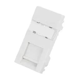 mk logic MK Logic Plus Telephone Secondary Euro Module White - Electrical mk logic MK Logic Plus Telephone Secondary Euro Module White Electrical