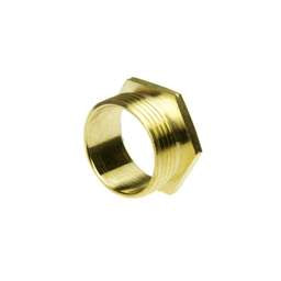 Niglon Niglon 25mm Short Male Bush Brass (Sold in 1's) - Niglon Niglon 25mm Short Male Bush Brass (Sold in 1's)