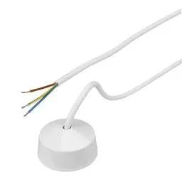 cieling rose Olson 6A 3 Pin Prewired Plug-In Ceiling Rose with 5m Cable White - cieling rose Olson 6A 3 Pin Prewired Plug-In Ceiling Rose with 5m Cable White