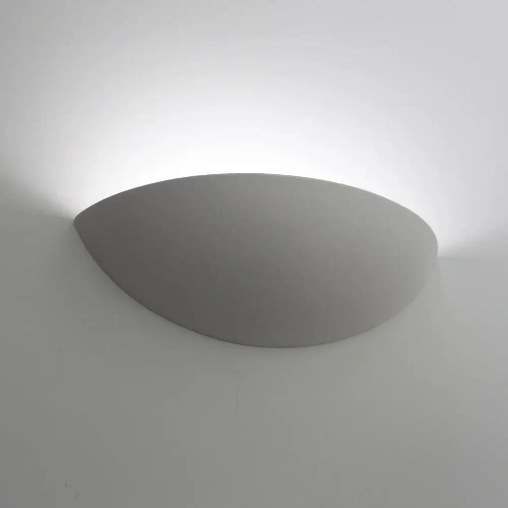 Tornado Lighting T6115 Curved Plaster Wall Light - 1x 15w 2000lm Dimmable - Tornado Lighting T6115 Curved Plaster Wall Light - 1x 15w 2000lm Dimmable
