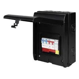 ev charger Proteus EV 40A EV Metal Clad IP65 Distribution Board with Type 2 SPD - ev charger Proteus EV 40A EV Metal Clad IP65 Distribution Board with Type 2 SPD