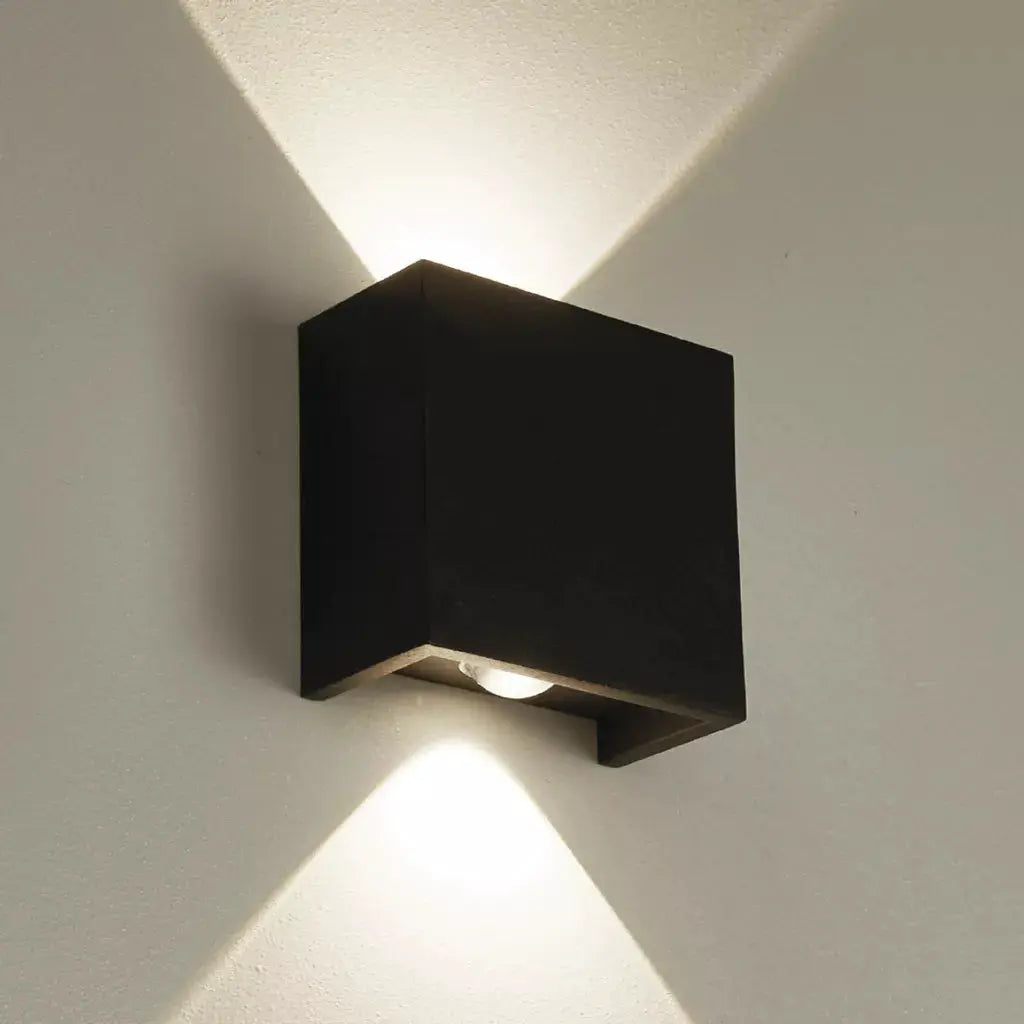 searchlight wall lights Sloane, 4W 3000k, TRIAC, Sand Black - searchlight wall lights Sloane, 4W 3000k, TRIAC, Sand Black