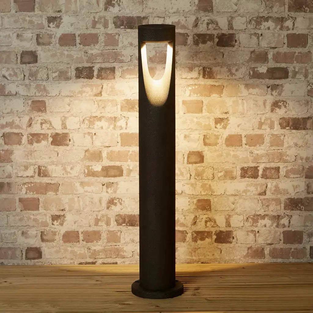 Searchlight Outdoor Bollards Grosvenor II 80cm Bollard, 12w LED, 3000k, IP65, Graphite - Searchlight Outdoor Bollards Grosvenor II 80cm Bollard, 12w LED, 3000k, IP65, Graphite