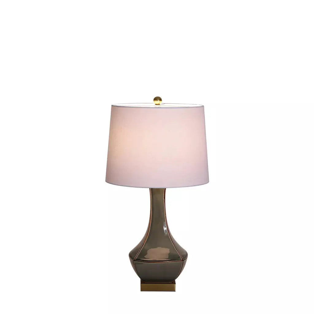 searchlight table lamps Lux & Belle 1LT Table Lamp-Blue Ceramic & White Linen Shade - searchlight table lamps Lux & Belle 1LT Table Lamp-Blue Ceramic & White Linen Shade