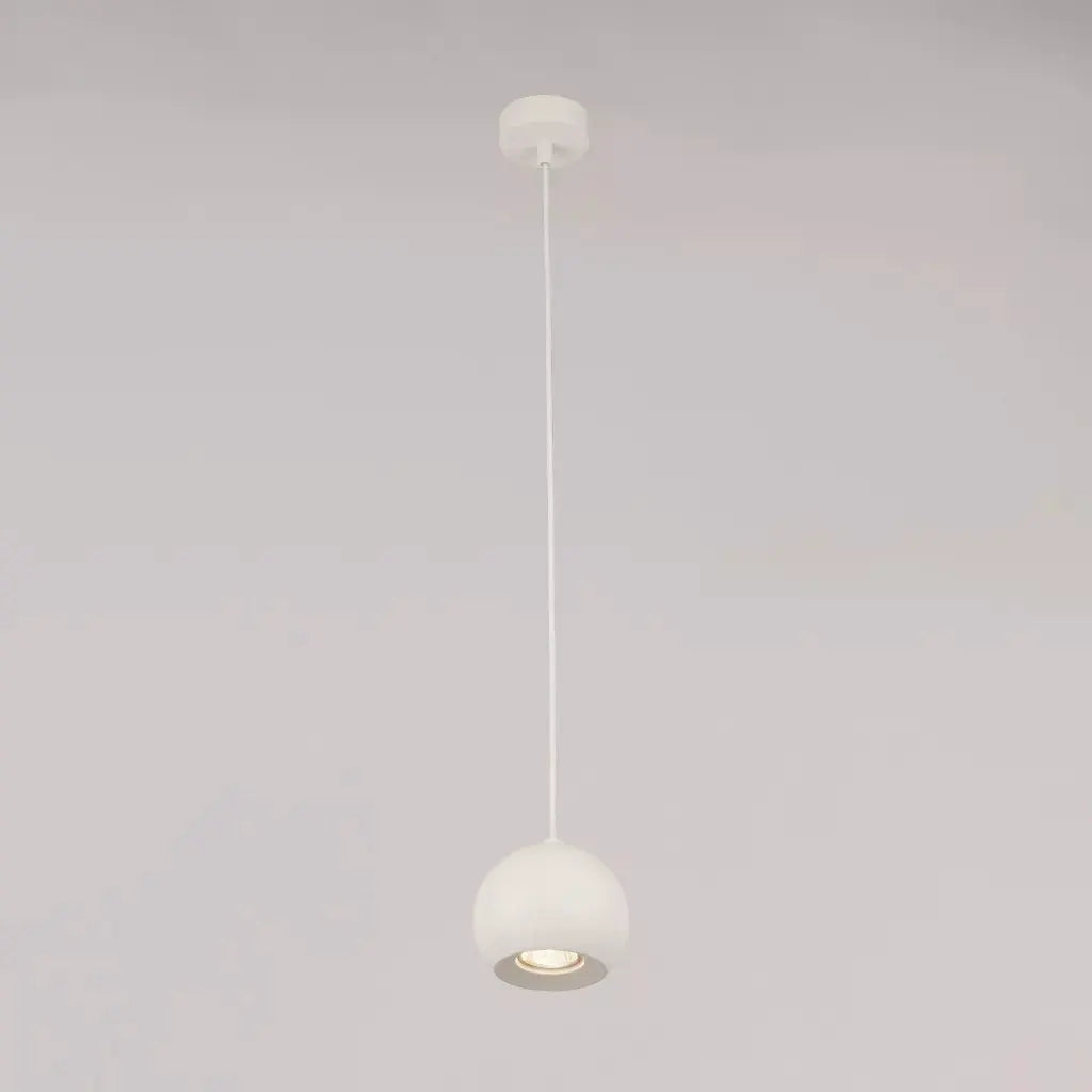 Searchlight Pendant Lights Apollo GU10 Pendant, Sand White - Searchlight Pendant Lights Apollo GU10 Pendant, Sand White