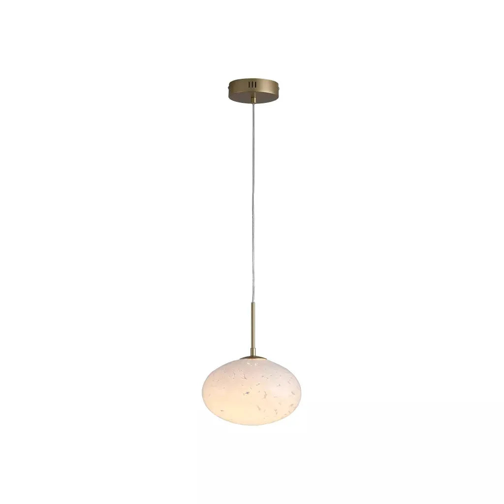 Searchlight Pendant Lights Confetti LED Pendant, Gold Metal and Confetti Glass - Searchlight Pendant Lights Confetti LED Pendant, Gold Metal and Confetti Glass