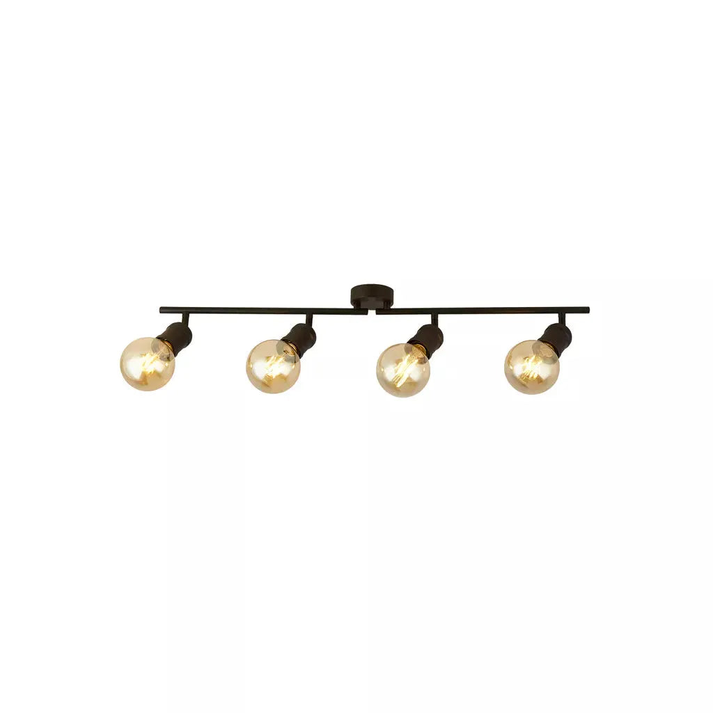 searchlight spots Dance 4Lt Split Bar Spotlight - Sand Black Metal - searchlight spots Dance 4Lt Split Bar Spotlight - Sand Black Metal