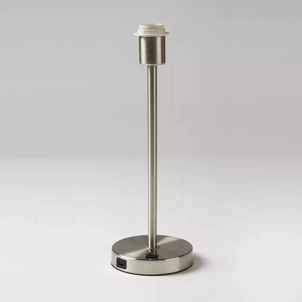 searchlight table lamps Olympia Table, E27, Satin Nickel - searchlight table lamps Olympia Table, E27, Satin Nickel
