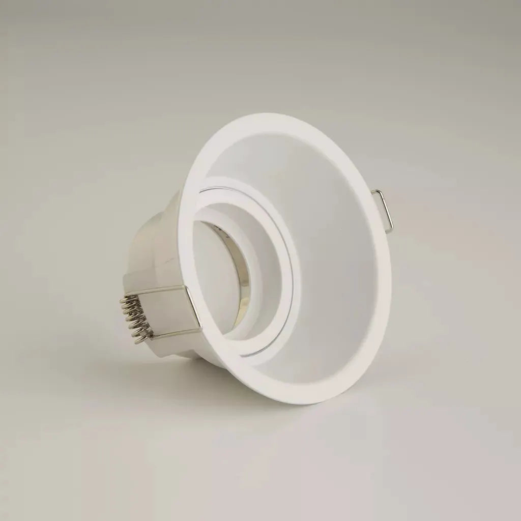Searchlight Downlights Slim IP65 Trim 3 FR, GU10, Matt White - Searchlight Downlights Slim IP65 Trim 3 FR, GU10, Matt White