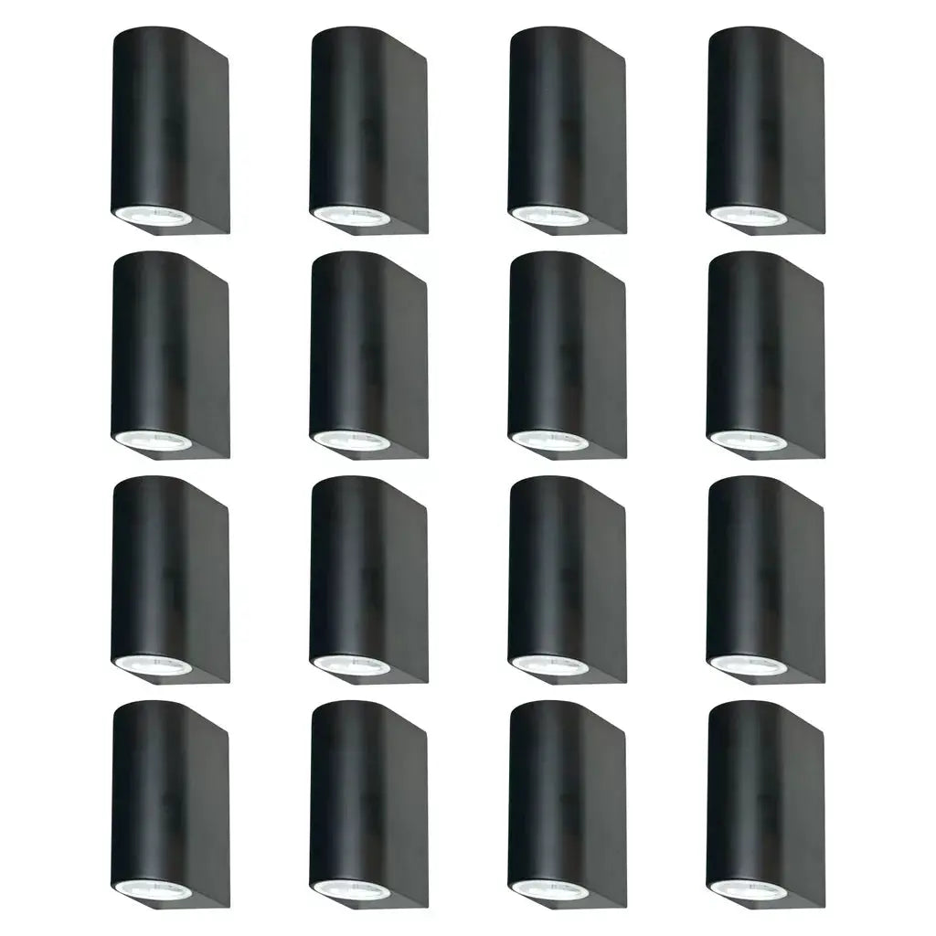 outdoor walllights Promo Pack of 12 - 8008 -2BK-LED - outdoor walllights Promo Pack of 12 - 8008 -2BK-LED