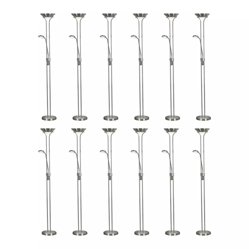 Searchlight Table Lamps Promo Pack of 12 - 5430SS - Floor Lamps Searchlight Table Lamps Promo Pack of 12 - 5430SS Floor Lamps