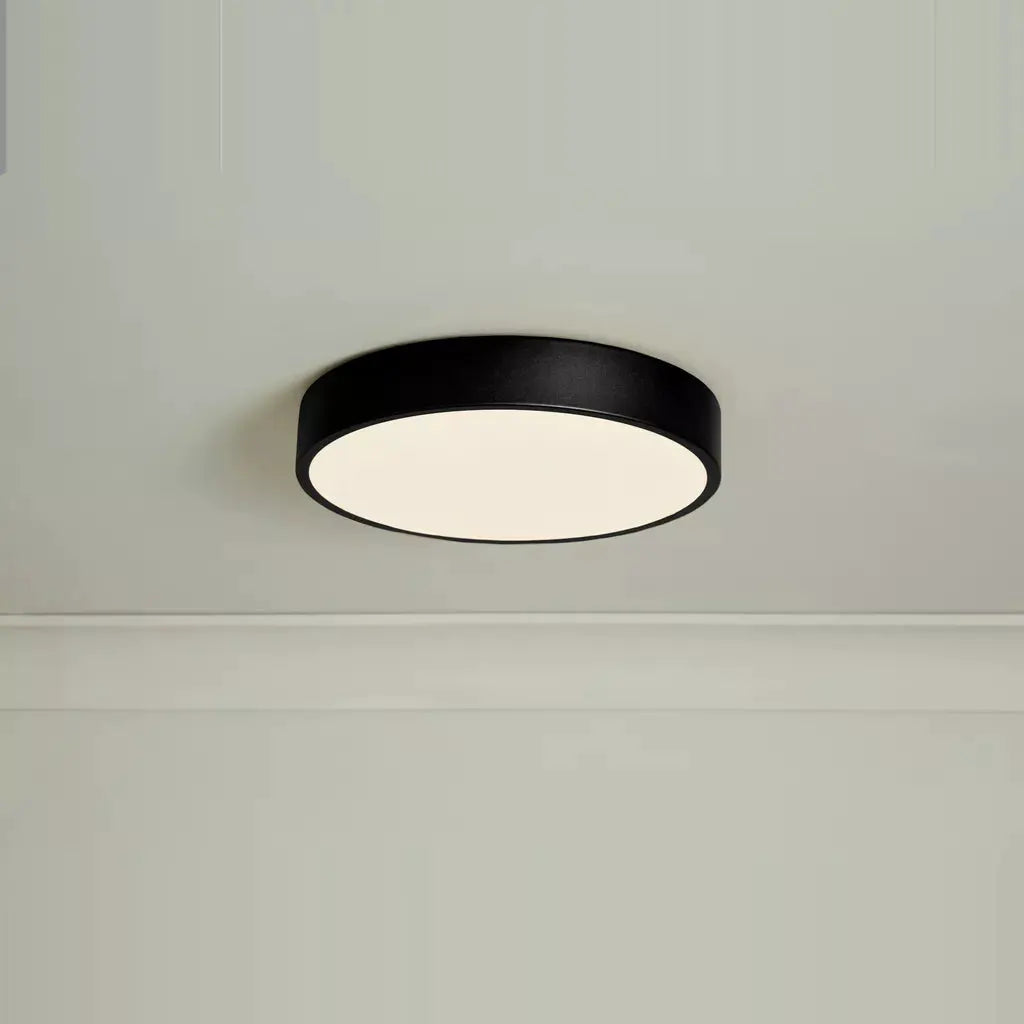 searchlight ceiling lights Grace 30cm Ceiling, 3000/4000K switchable, TRIAC, Black - searchlight ceiling lights Grace 30cm Ceiling, 3000/4000K switchable, TRIAC, Black