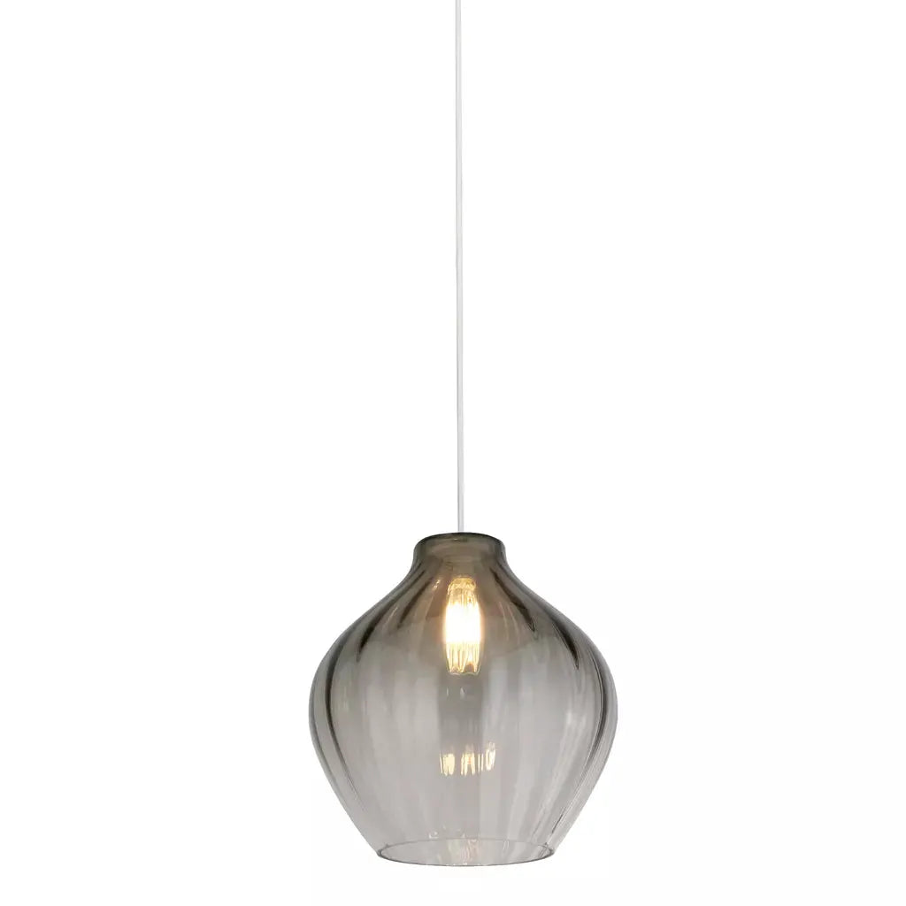 Searchlight Pendant Lights Glass Pendant Smoked Ombre - Searchlight Pendant Lights Glass Pendant Smoked Ombre