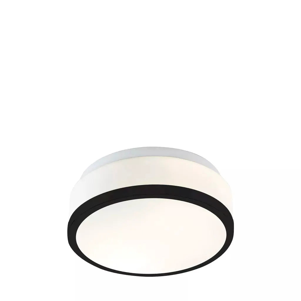 searchlight ceiling lights Cheese 2Lt Flush - Black Metal & White Glass - Ceiling Lights searchlight ceiling lights Cheese 2Lt Flush - Black Metal & White Glass Ceiling Lights