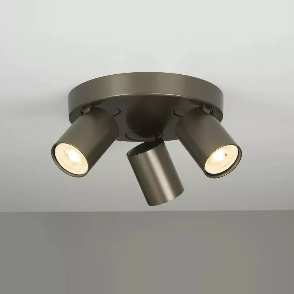 searchlight spots Moon 3 Round, GU10, Bronze - searchlight spots Moon 3 Round, GU10, Bronze