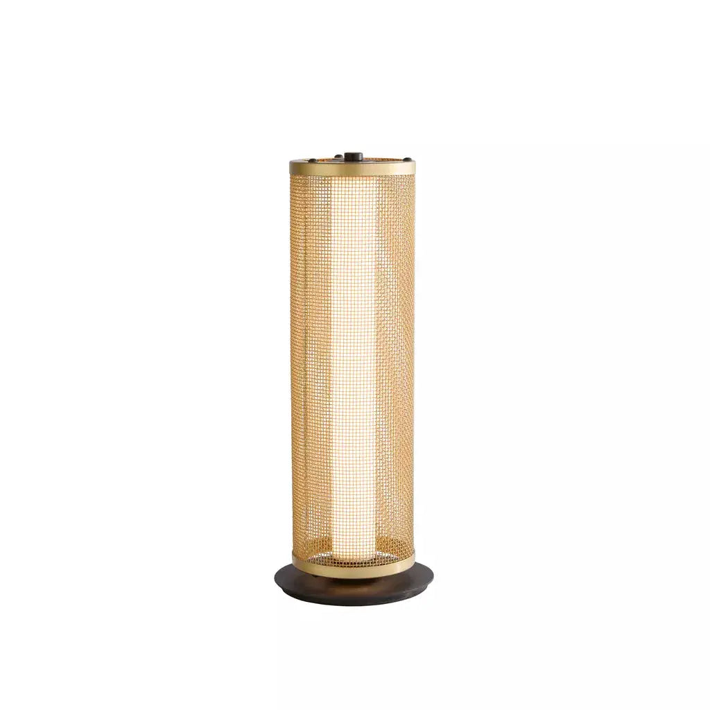 searchlight table lamps Thread LED Table Lamp, Gold Mesh and Matt Black - searchlight table lamps Thread LED Table Lamp, Gold Mesh and Matt Black