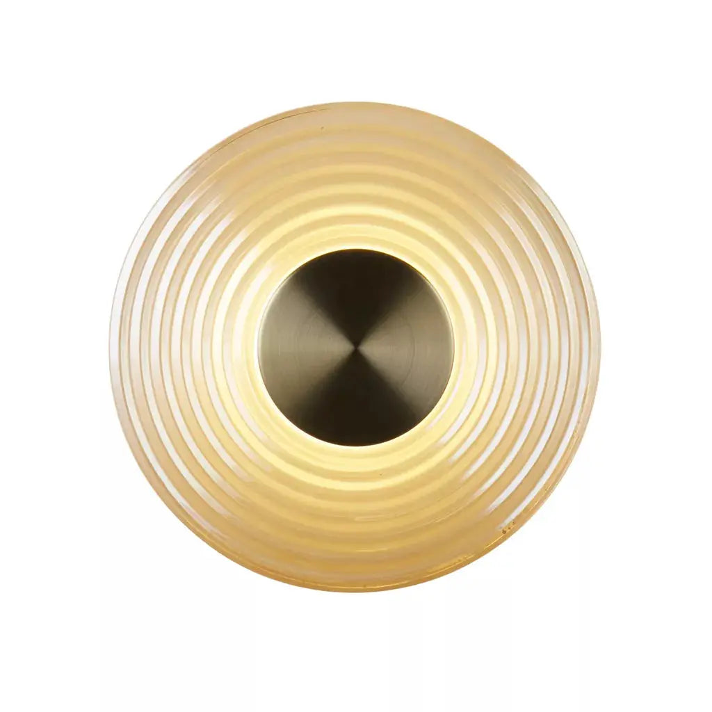 searchlight wall lights Cleo LED Wall Light, Antique Brass Metal with Amber Glass - searchlight wall lights Cleo LED Wall Light, Antique Brass Metal with Amber Glass