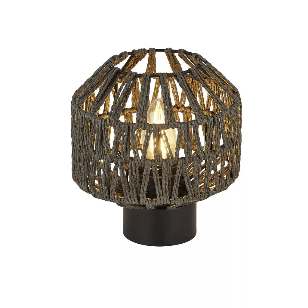 searchlight table lamps Table Lamp Grey Rattan - searchlight table lamps Table Lamp Grey Rattan