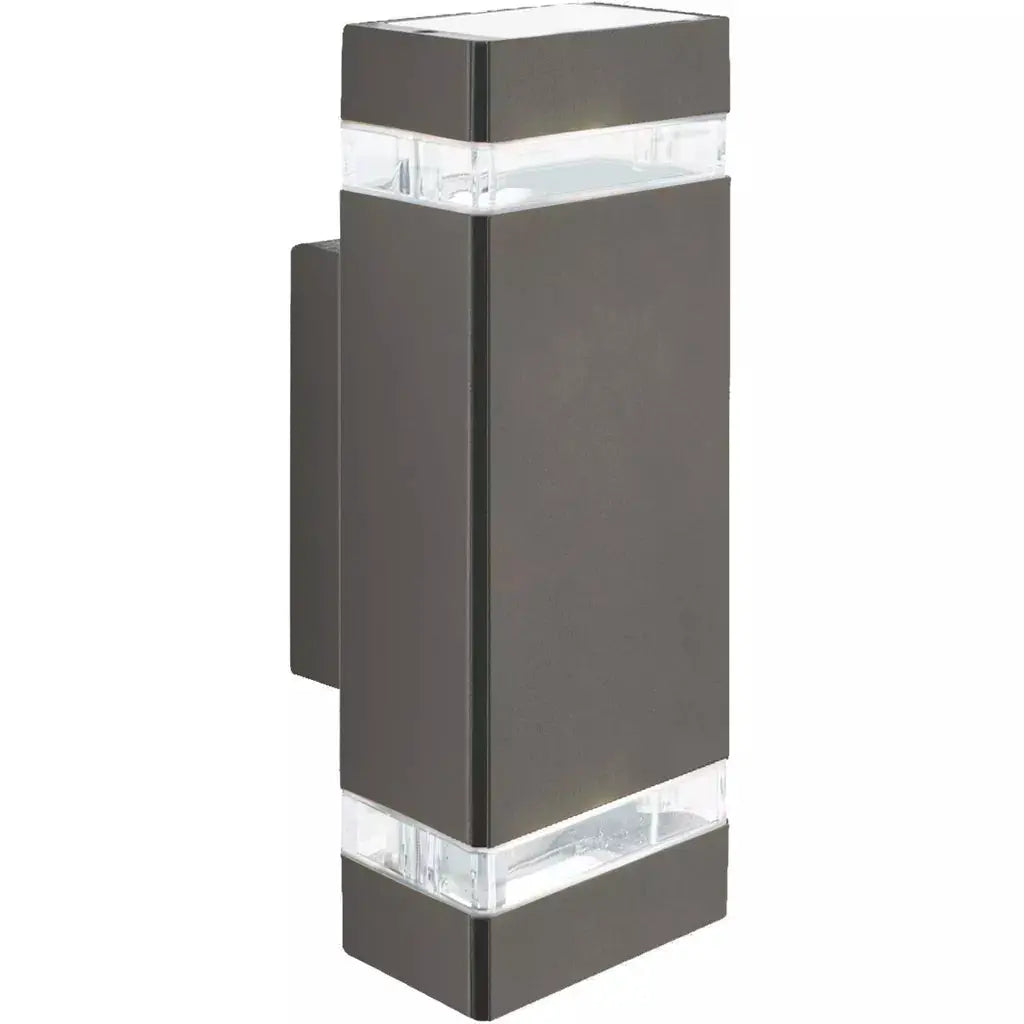 outdoor walllights Sheffield Outdoor Wall Light - Grey Metal, Glass & Polycarb - outdoor walllights Sheffield Outdoor Wall Light - Grey Metal, Glass & Polycarb