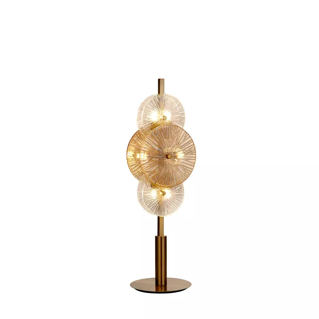 searchlight table lamps Wagon Wheel 6Lt Table Lamp- Bronze Metal, Clear, Amber Glass - searchlight table lamps Wagon Wheel 6Lt Table Lamp- Bronze Metal, Clear, Amber Glass