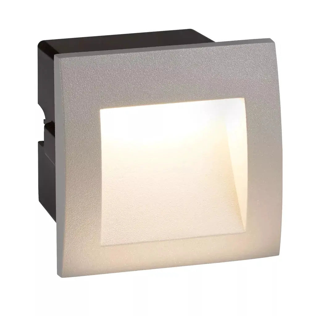outdoor walllights Ankle Outdoor Wall Light - Grey Aluminium & Frosted Glass - outdoor walllights Ankle Outdoor Wall Light - Grey Aluminium & Frosted Glass