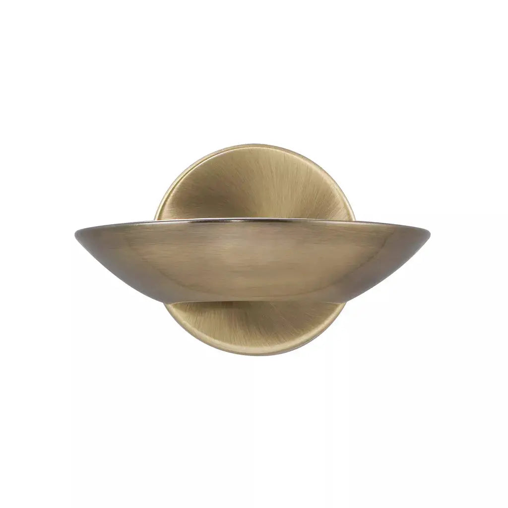 searchlight wall lights Sardina Uplight Wall Light - Antique Brass Metal - searchlight wall lights Sardina Uplight Wall Light - Antique Brass Metal
