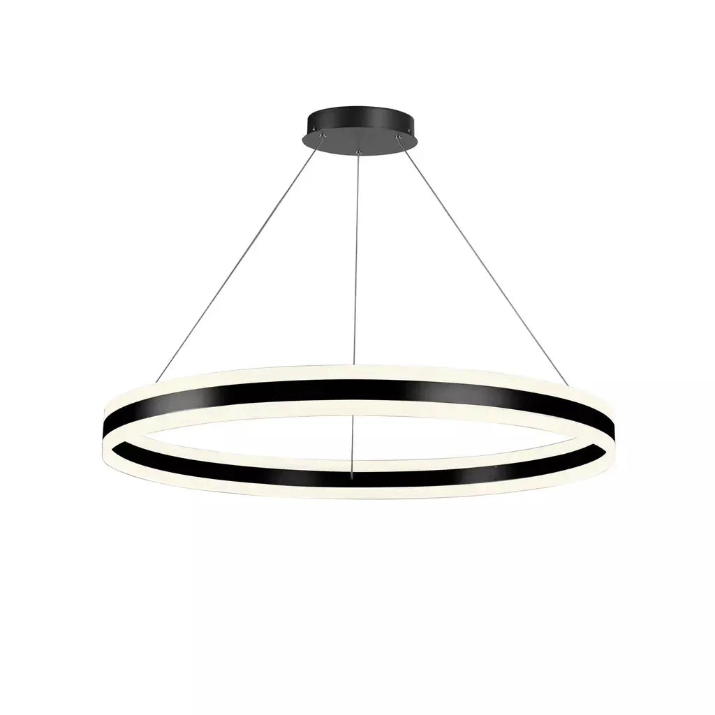 Searchlight Pendant Lights Ada 100 Double Pendant, 3000-4000k, TRIAC, Black - Searchlight Pendant Lights Ada 100 Double Pendant, 3000-4000k, TRIAC, Black