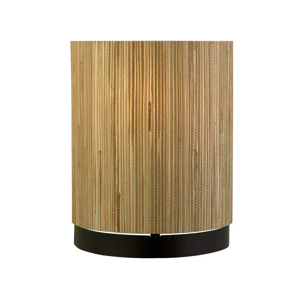 searchlight wall lights Meadow 1Lt Wall Light, Natural Grass Shade and Black Metal - searchlight wall lights Meadow 1Lt Wall Light, Natural Grass Shade and Black Metal