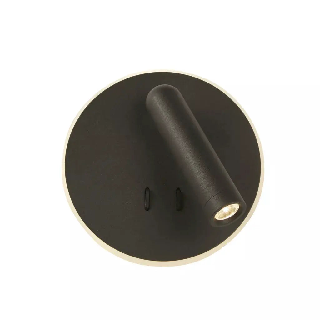 searchlight wall lights Cher LED Wall Light, Black Metal - searchlight wall lights Cher LED Wall Light, Black Metal