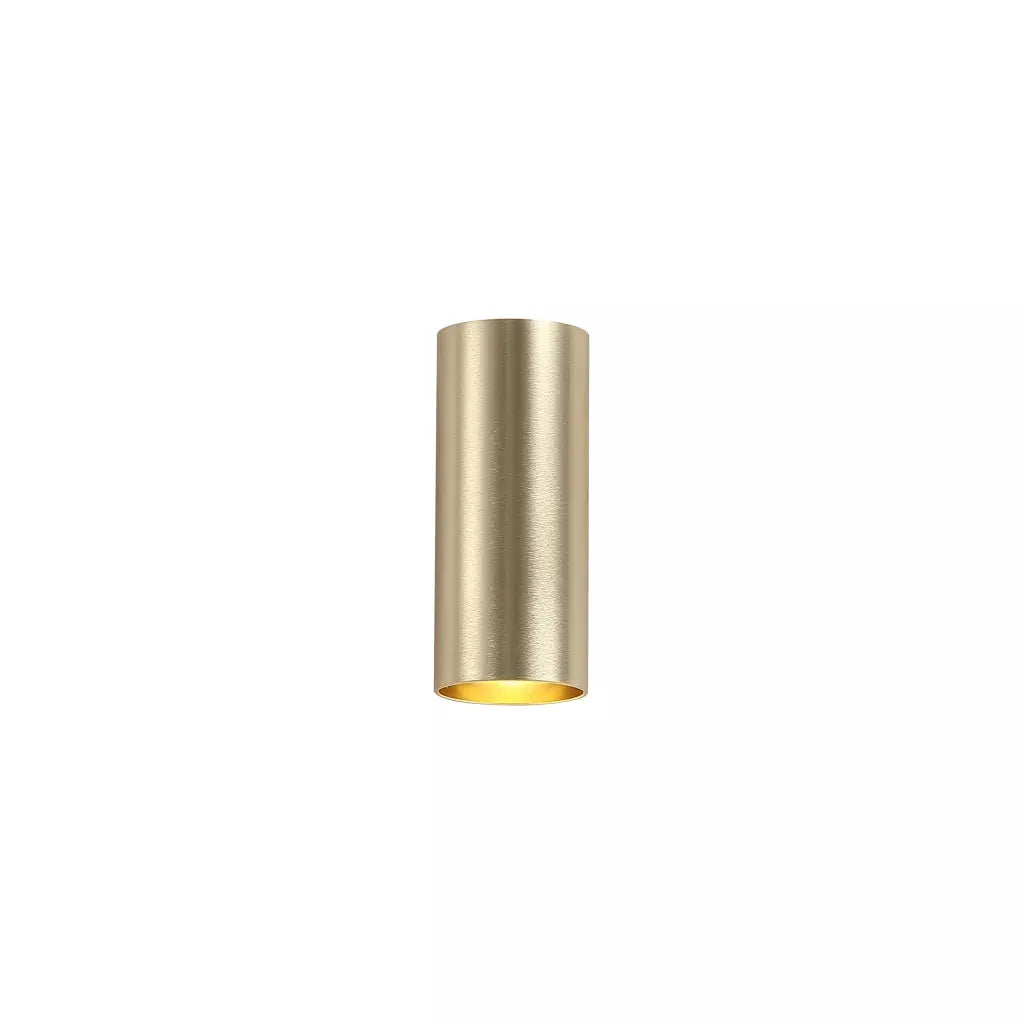 searchlight wall lights Cyls Cylinder Up&Down Wall Light, GU10, Gold - searchlight wall lights Cyls Cylinder Up&Down Wall Light, GU10, Gold