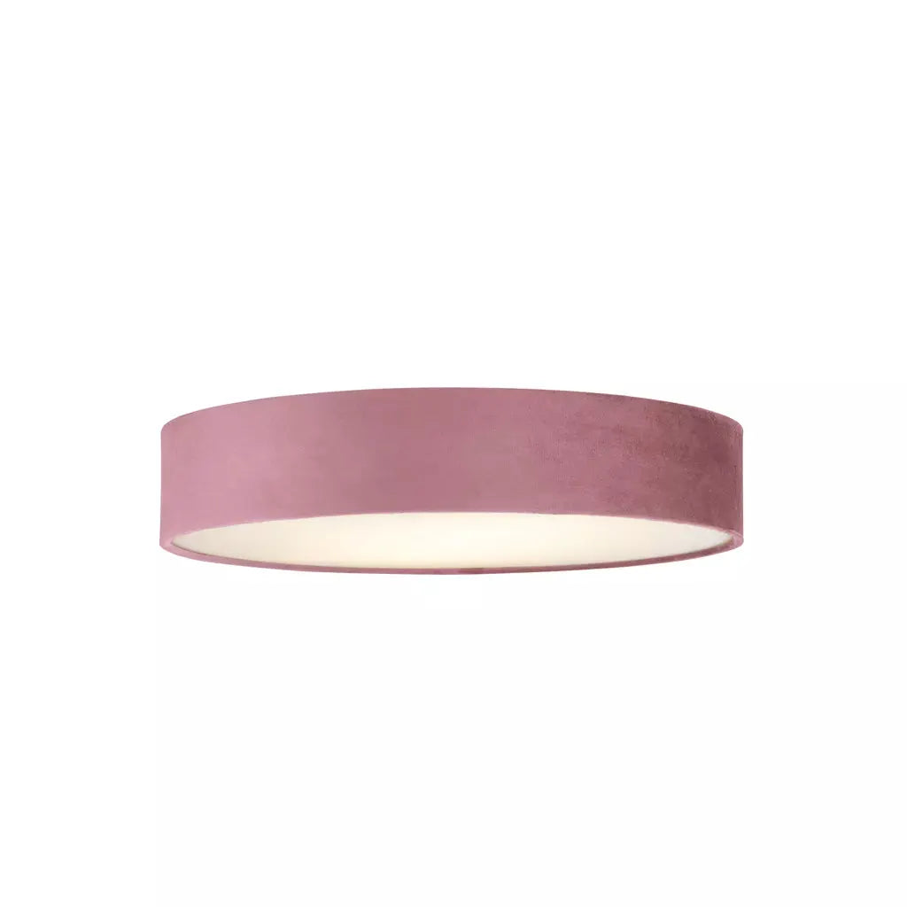 searchlight ceiling lights Drum 3Lt Flush - Pink Velvet - Ceiling Lights searchlight ceiling lights Drum 3Lt Flush - Pink Velvet Ceiling Lights