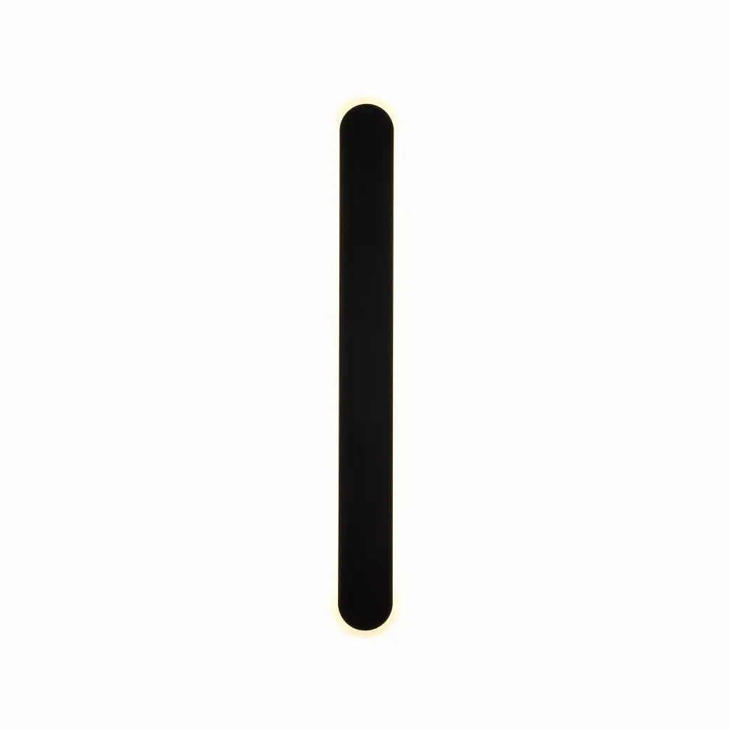 outdoor walllights Bordo Oval LED Outdoor Wall Light, Length 600mm, Black - outdoor walllights Bordo Oval LED Outdoor Wall Light, Length 600mm, Black