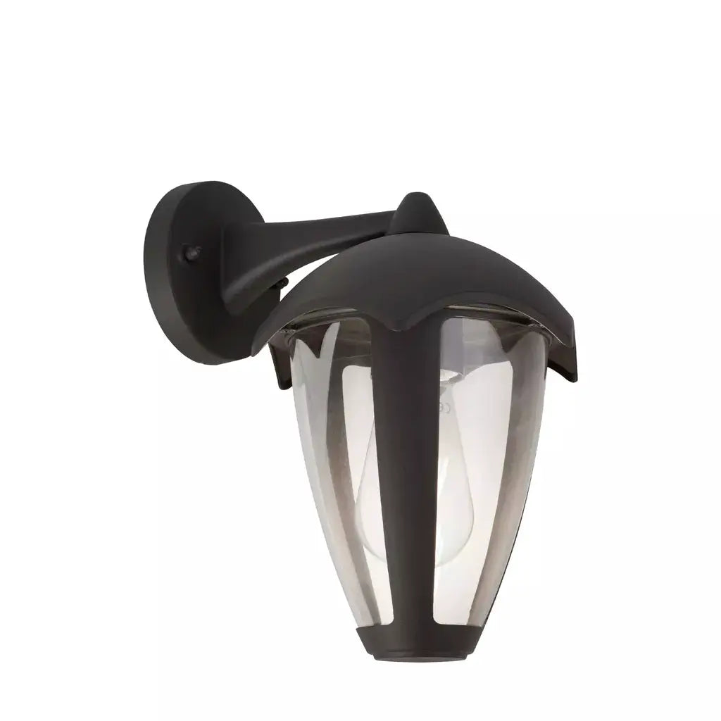 outdoor walllights Bluebell Outdoor Wall Light - Grey Metal & Clear Polycarb - outdoor walllights Bluebell Outdoor Wall Light - Grey Metal & Clear Polycarb