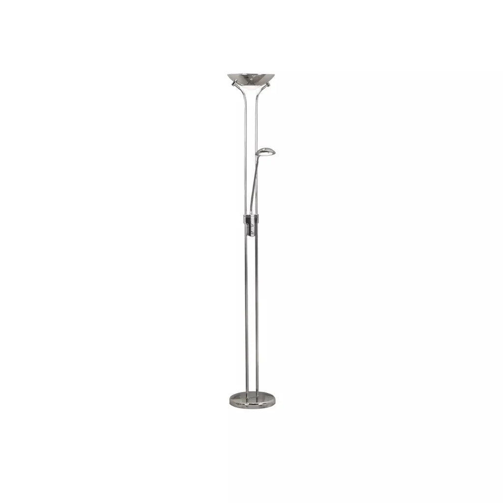 Searchlight Table Lamps Mother & Child Floor Lamp - Chrome Metal & Glass - Floor Lamps Searchlight Table Lamps Mother & Child Floor Lamp - Chrome Metal & Glass Floor Lamps