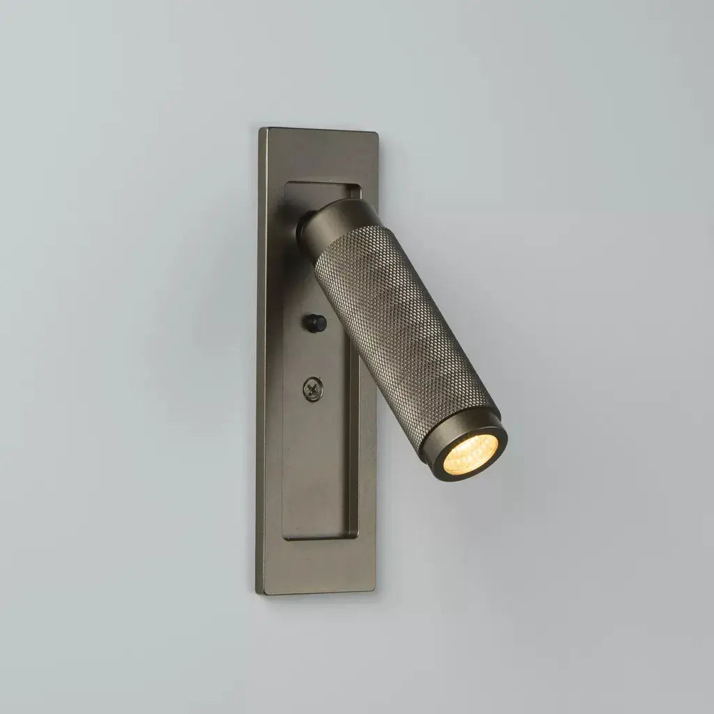 searchlight wall lights Kings Cross Recessed LED Reading Light Bronze - searchlight wall lights Kings Cross Recessed LED Reading Light Bronze