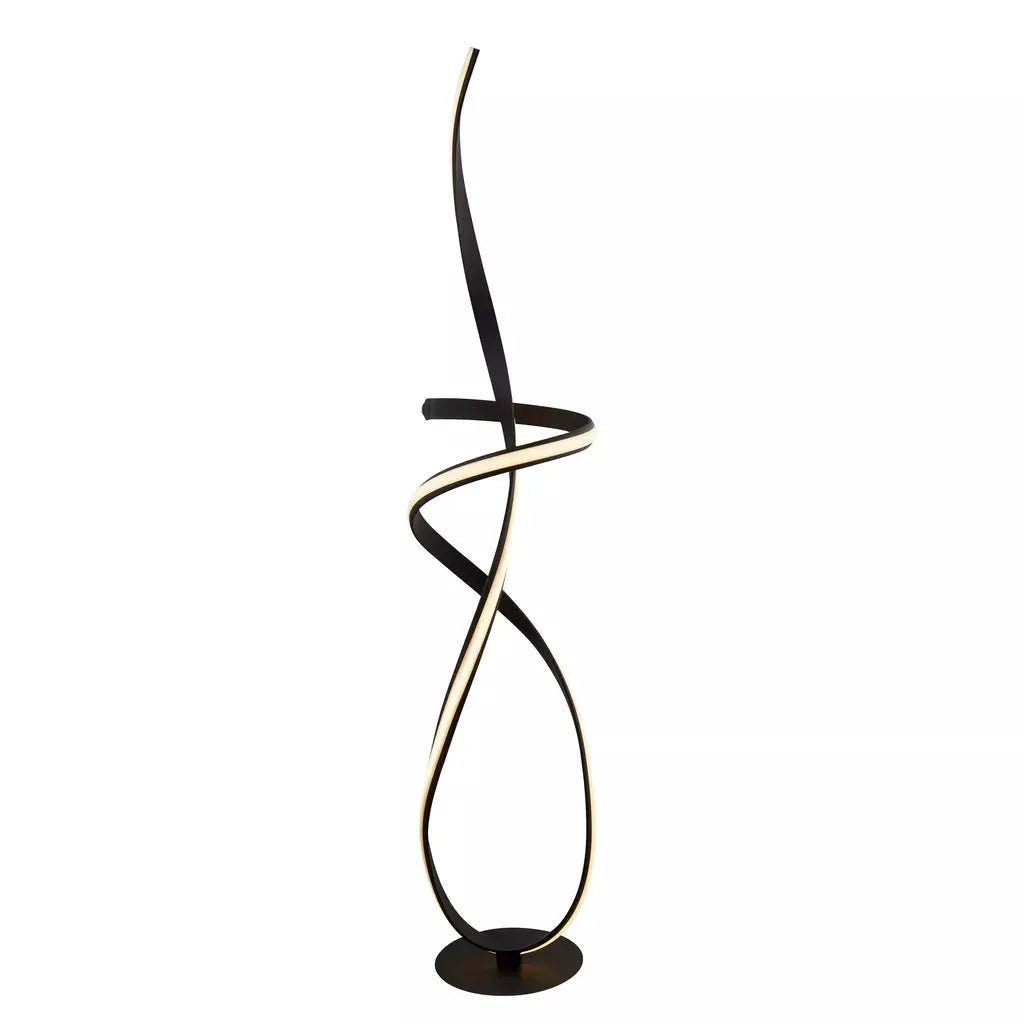 Searchlight Table Lamps Lux & Belle LED Floor Lamp - Sand Black Metal - Floor Lamps Searchlight Table Lamps Lux & Belle LED Floor Lamp - Sand Black Metal Floor Lamps