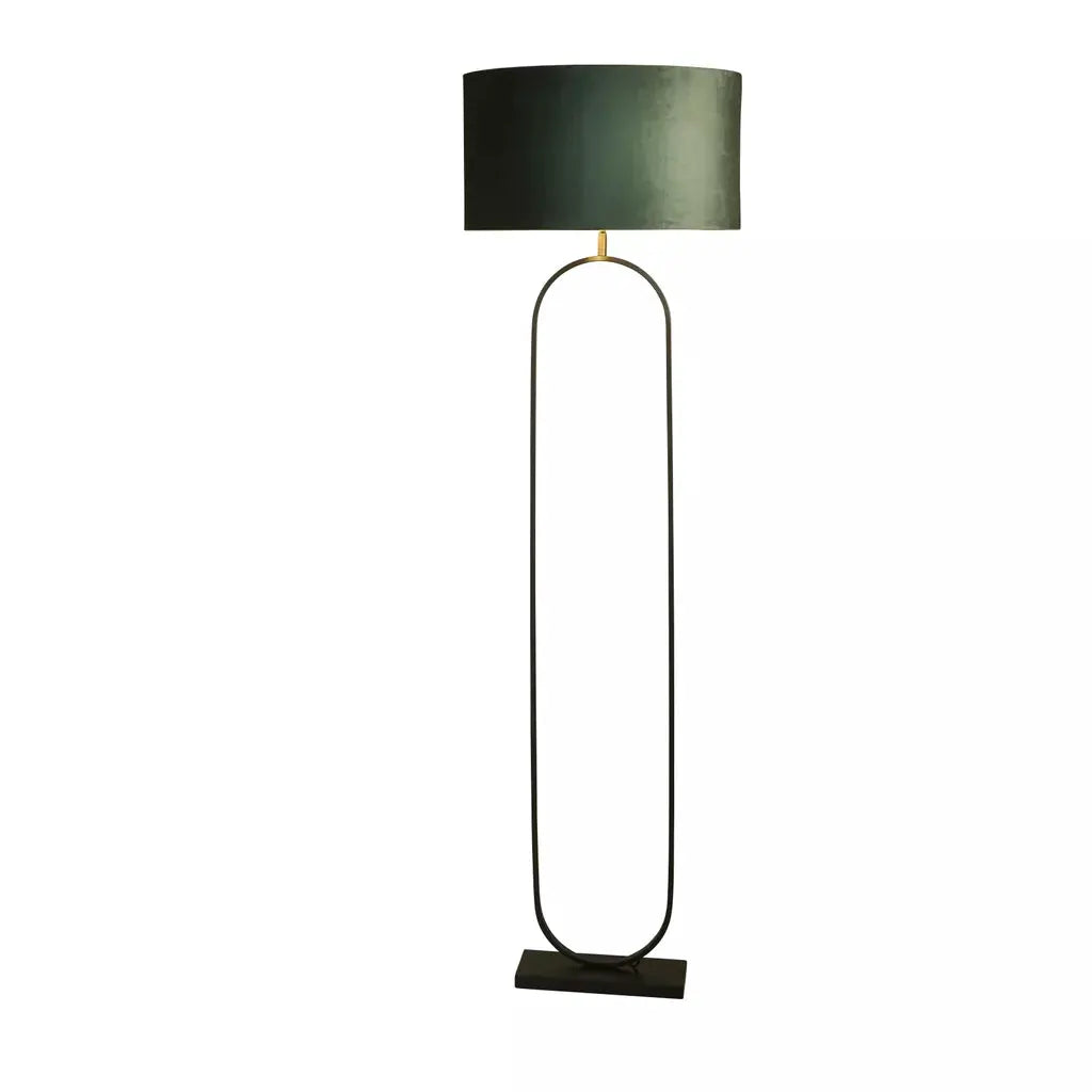 Searchlight Table Lamps Modish Floor Lamp Black Metal with Green Shade - Floor Lamps Searchlight Table Lamps Modish Floor Lamp Black Metal with Green Shade Floor Lamps