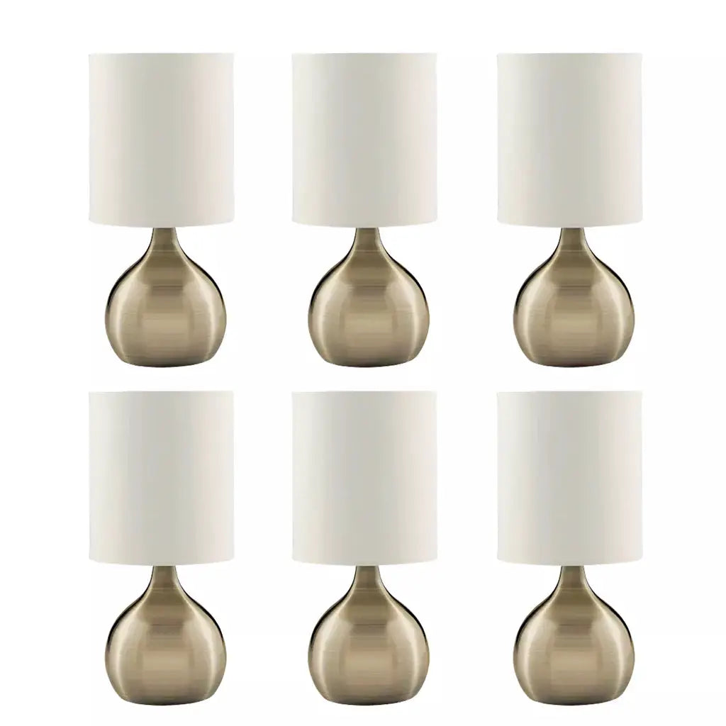 searchlight table lamps Promo Pack of 6 - 3923AB - searchlight table lamps Promo Pack of 6 - 3923AB