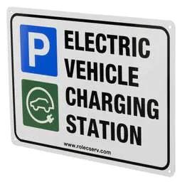ev charger Rolec EV A5 Aluminium Electric Vehicle Charging Station Sign - ev charger Rolec EV A5 Aluminium Electric Vehicle Charging Station Sign