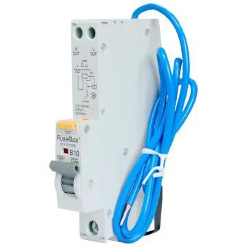 Fusebox RCBO Fusebox RCBO 10A Type A Single Pole 10kA RTA101030B - Fusebox RCBO Fusebox RCBO 10A Type A Single Pole 10kA RTA101030B