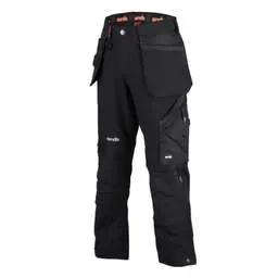 workwear Scruffs 38W 32L Pro Flex Plus Holster Trousers Black - Workwear workwear Scruffs 38W 32L Pro Flex Plus Holster Trousers Black Workwear