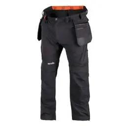 workwear Scruffs 30W 32L Tech Holster Trousers Black - Workwear workwear Scruffs 30W 32L Tech Holster Trousers Black Workwear
