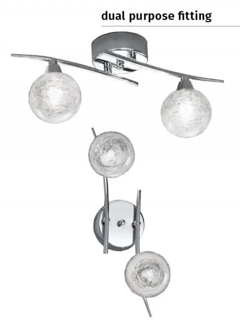 Franklite Shardice 2 Light Fitting - Wall Lights Franklite Shardice 2 Light Fitting Wall Lights